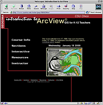 ArcView-GIS for K-12 Teachers