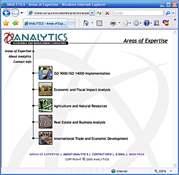 Analytics - Economics and Management Consulting