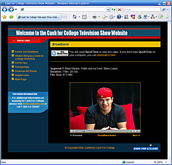Cash for College