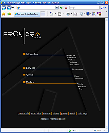 Frontera Design v.1.0