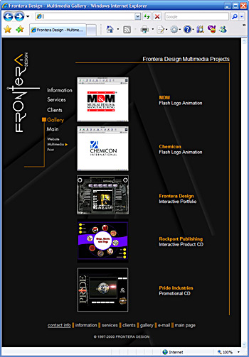 Frontera Design v.1.0