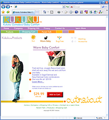KuKuKu - Outnabout Baby Comfort