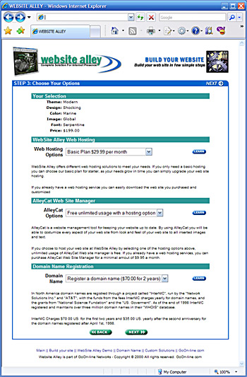 WebSite Alley